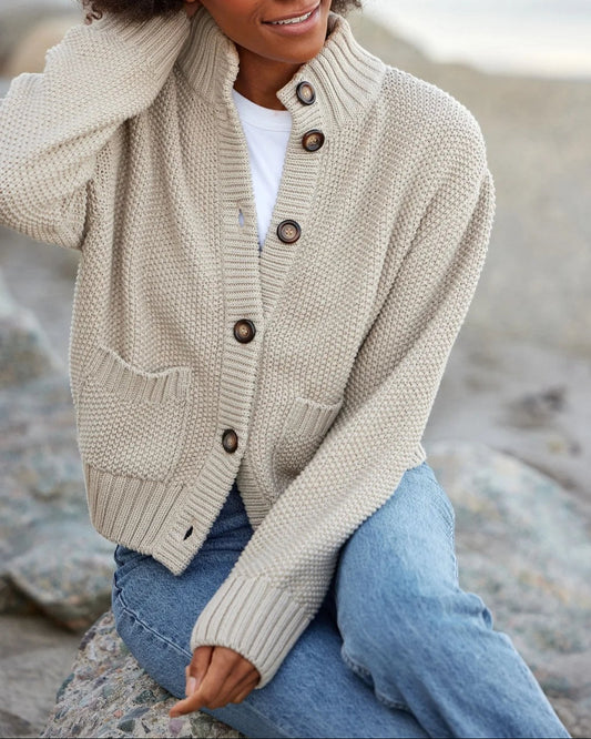 The Cotton Sweater Jacket